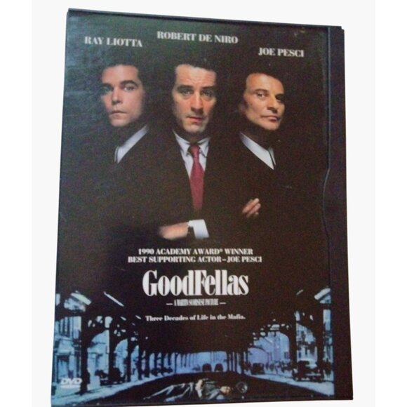 Goodfellas DVD 1990 Academy Award Pesci De Niro Crime Drama Scorsese Movie - Picture 1 of 6